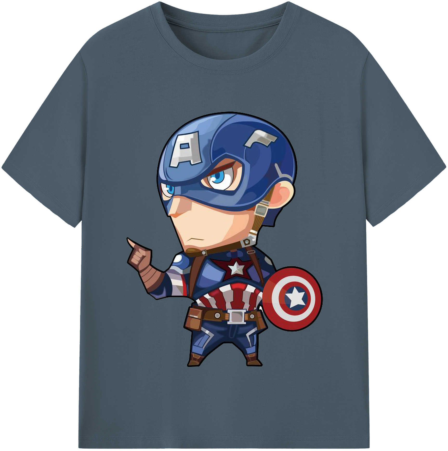 （画像用） アベンジャーズ The Avengers 綿100％半袖Tシャツ（フロントプリント）